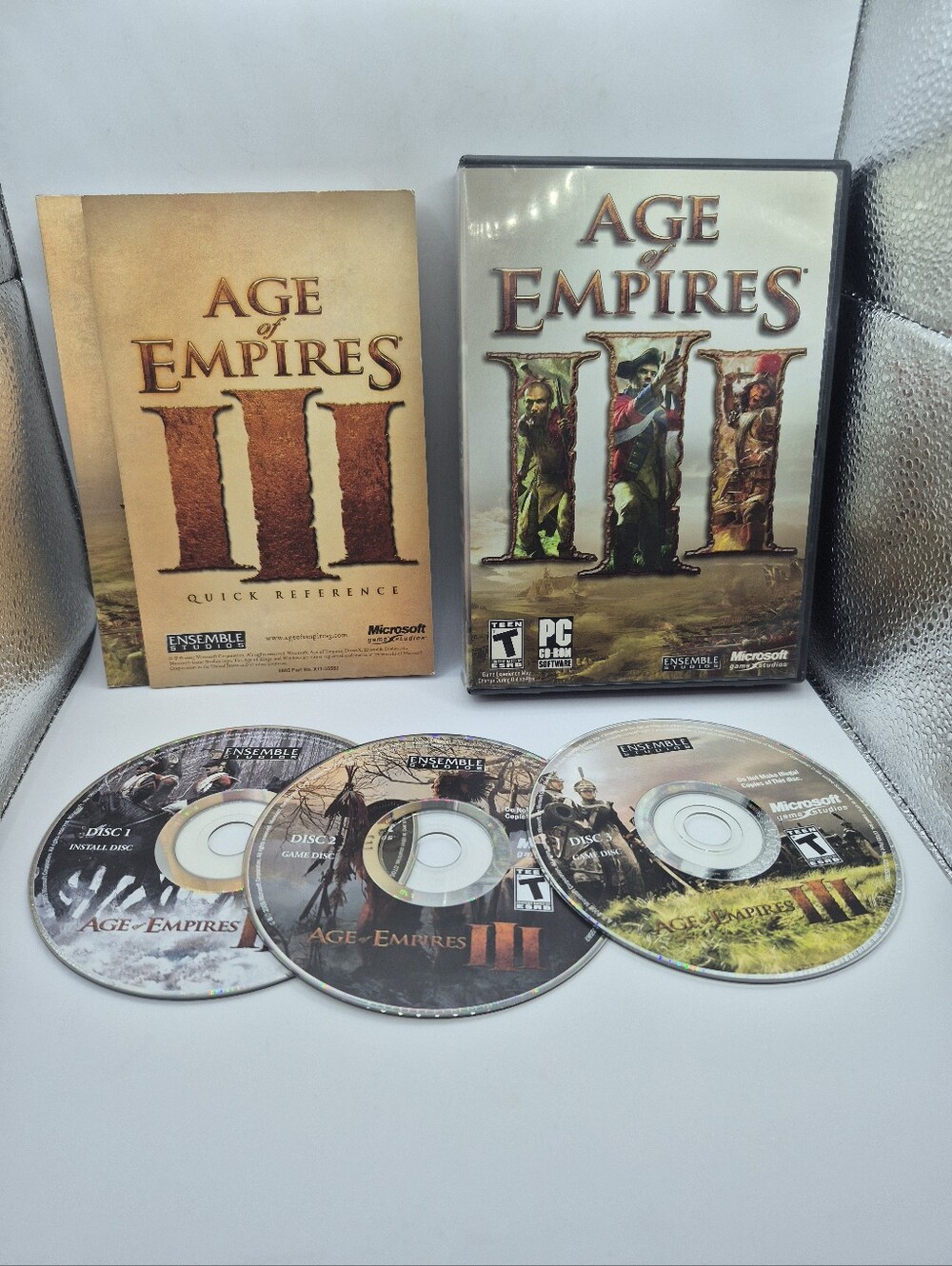 Age of Empires III [Windows / PC,  2005, Microsoft Studios] - No Insert